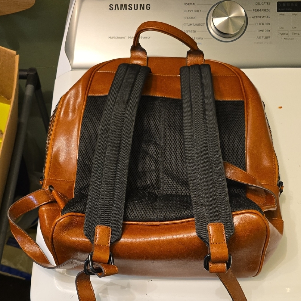 Leather Backpack - Picture 2 of 4